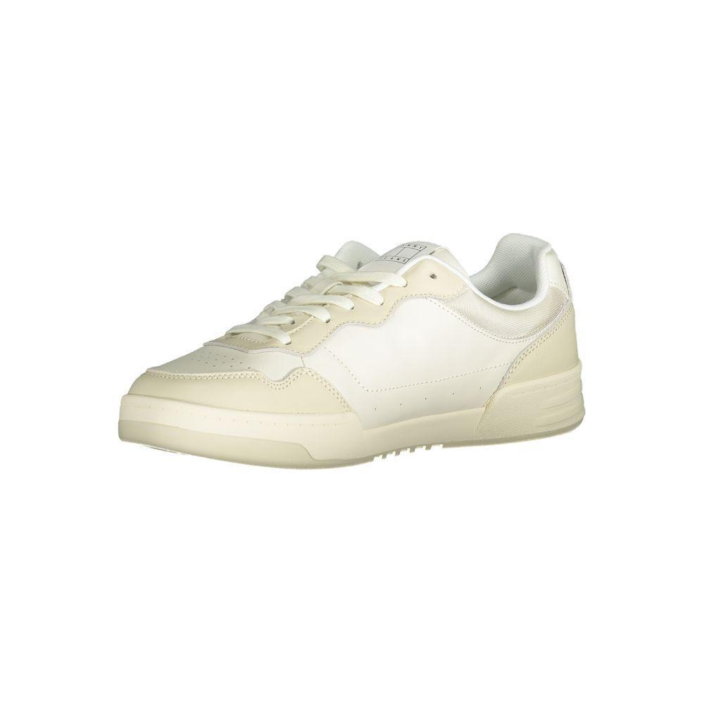 Tommy Hilfiger Beige Polyethylene Men Sneaker TO-33496-EU40/US7
