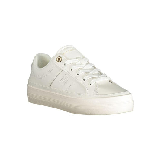 Tommy Hilfiger White Polyethylene Women Sneaker TO-33499-EU39/US9