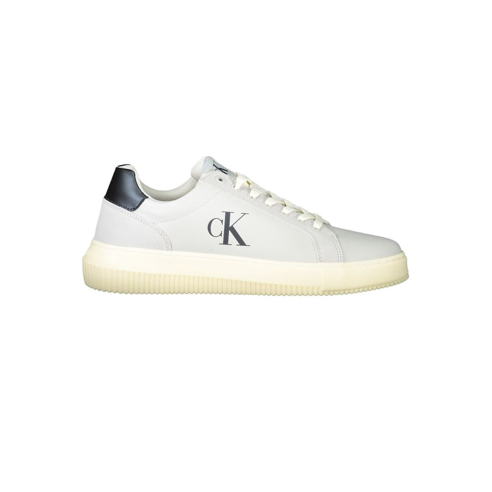 Calvin Klein Brown Leather Men Sneaker CA-33699-EU40/US7