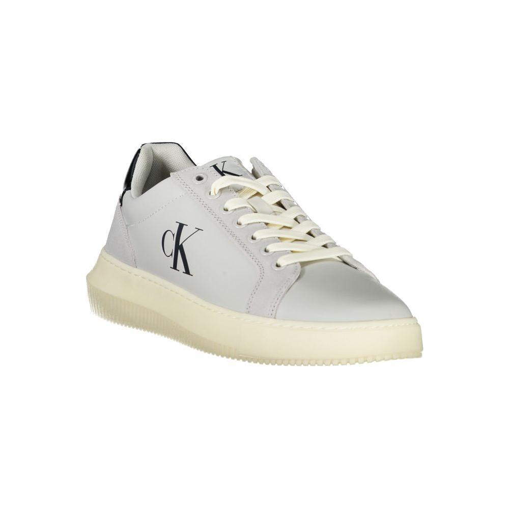 Calvin Klein Brown Leather Men Sneaker CA-33699-EU40/US7
