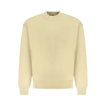 Hugo Boss Beige Cotton Men Sweater