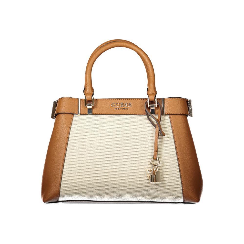 Front view with bag zipped and handles upright.