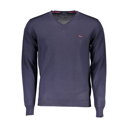Harmont & Blaine Blue Wool Sweater