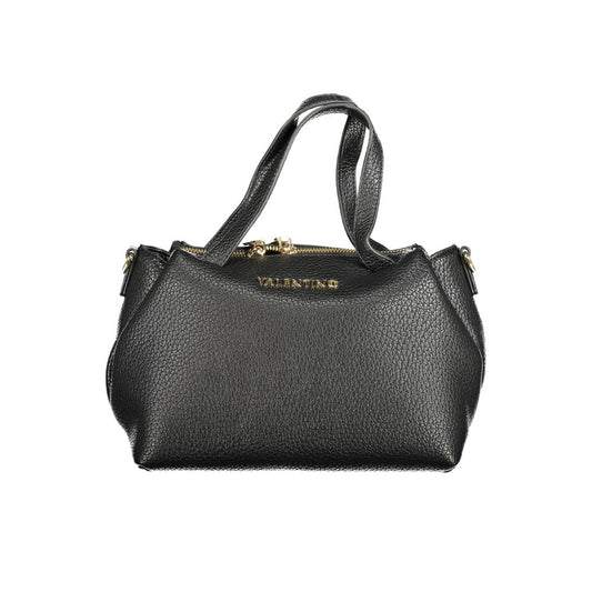 Mario Valentino Black Polyurethane Women Handbag