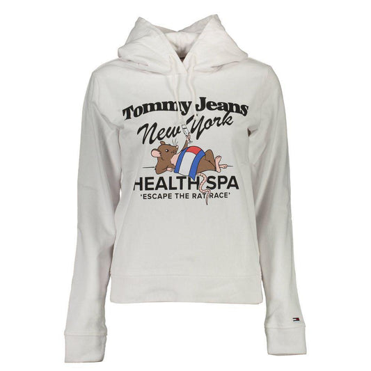 Tommy Hilfiger White Cotton Women Sweater TO-37533-XS