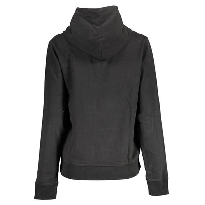 Tommy Hilfiger Black Cotton Women Sweater featuring classic style and elegant design in sleek black hue.