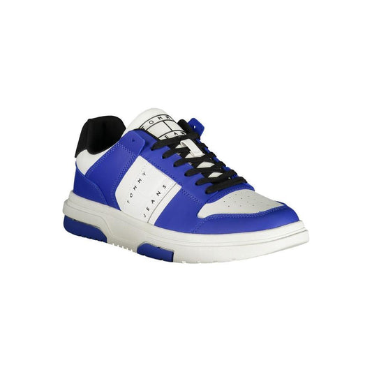 Tommy Hilfiger Blue Polyethylene Men Sneaker TO-25030-EU40/US7