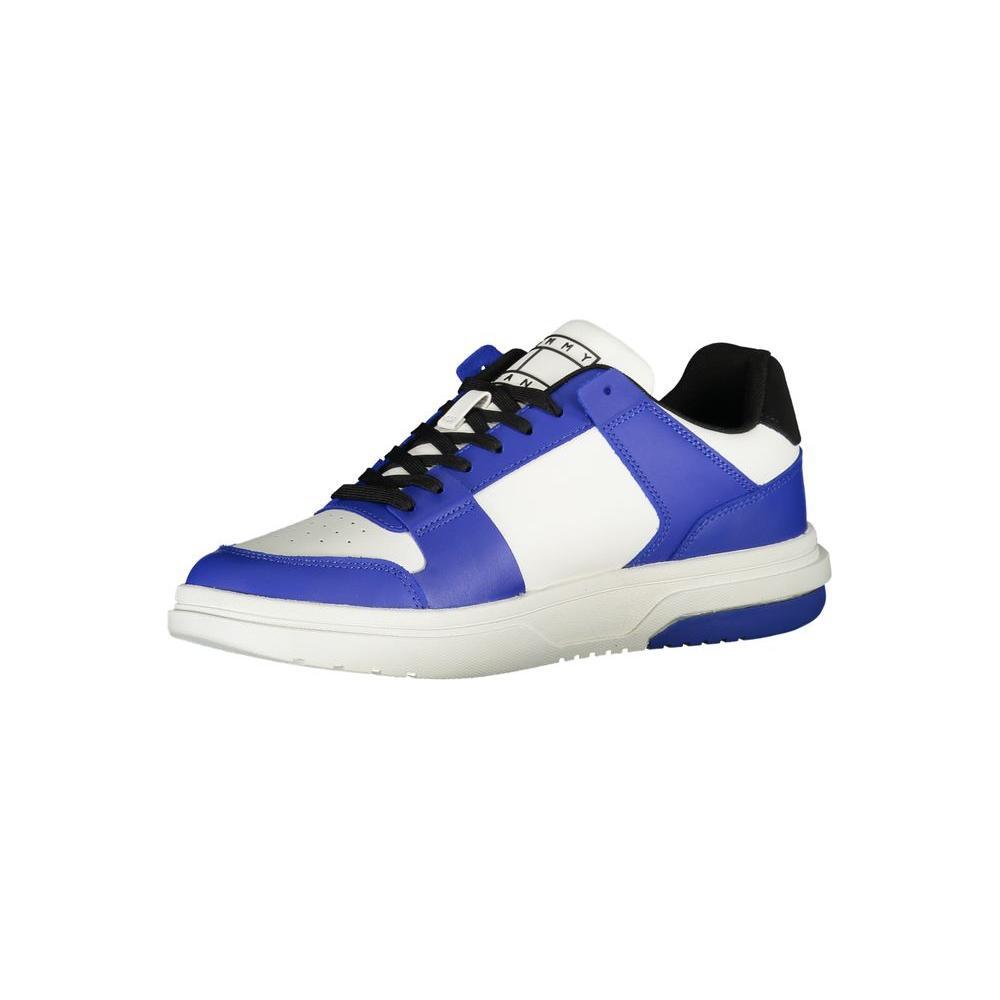 Tommy Hilfiger Blue Polyethylene Men Sneaker TO-25030-EU40/US7