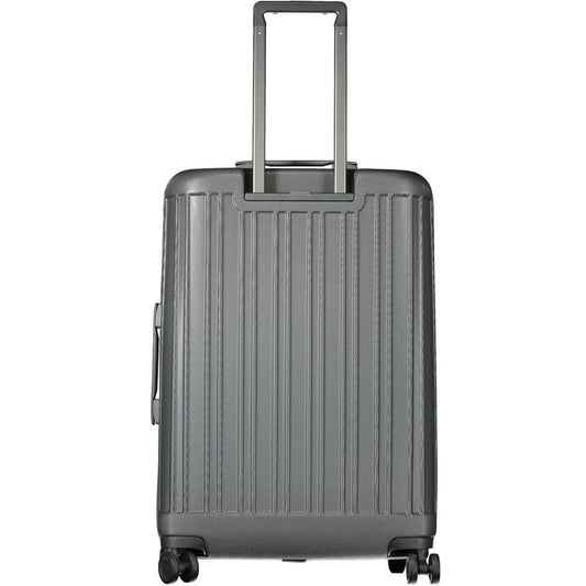 Piquadro Gray Polycarbonate Men Luggage PI-32850