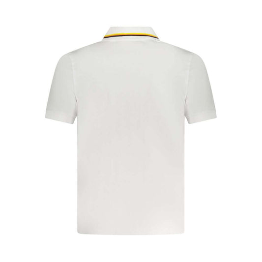 K-WAY White Cotton Polo Shirt KW-38389-S