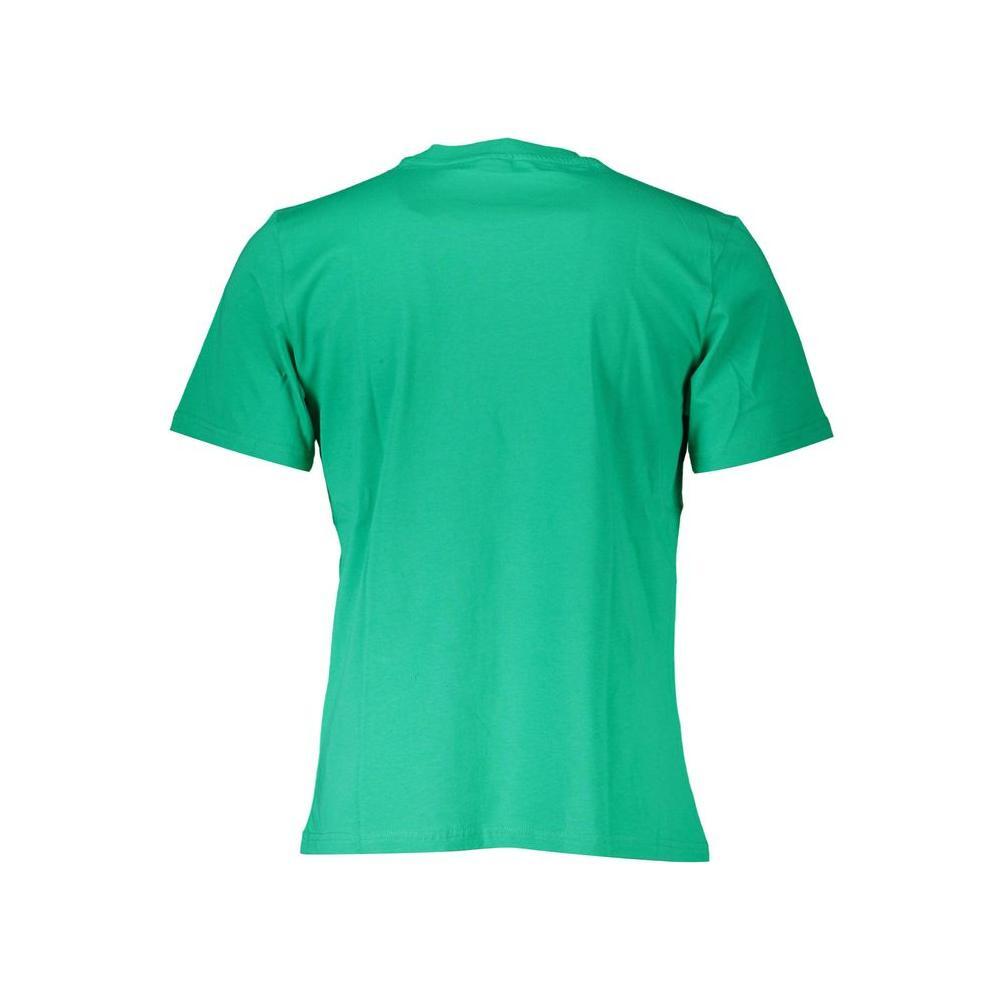 North Sails Green Cotton Men T-Shirt NO-17679-XL