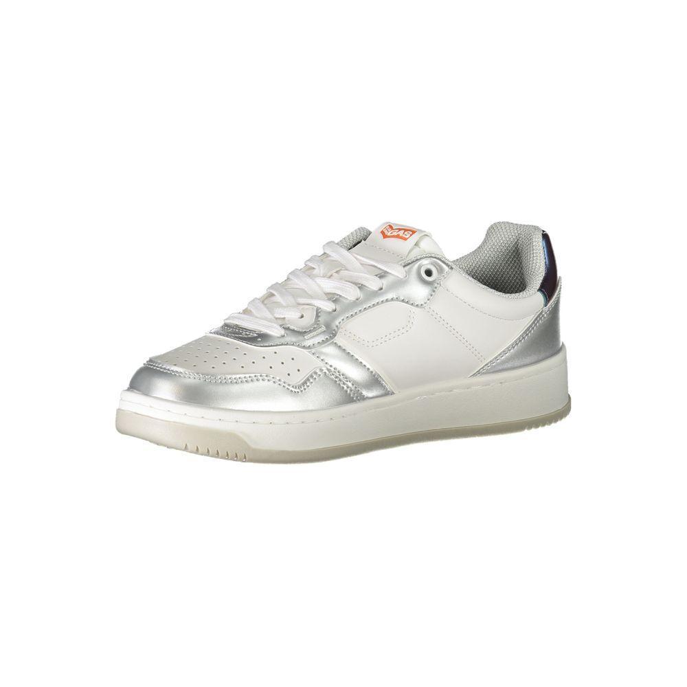Gas White Polyester Sneaker GA-29579-EU36/US6
