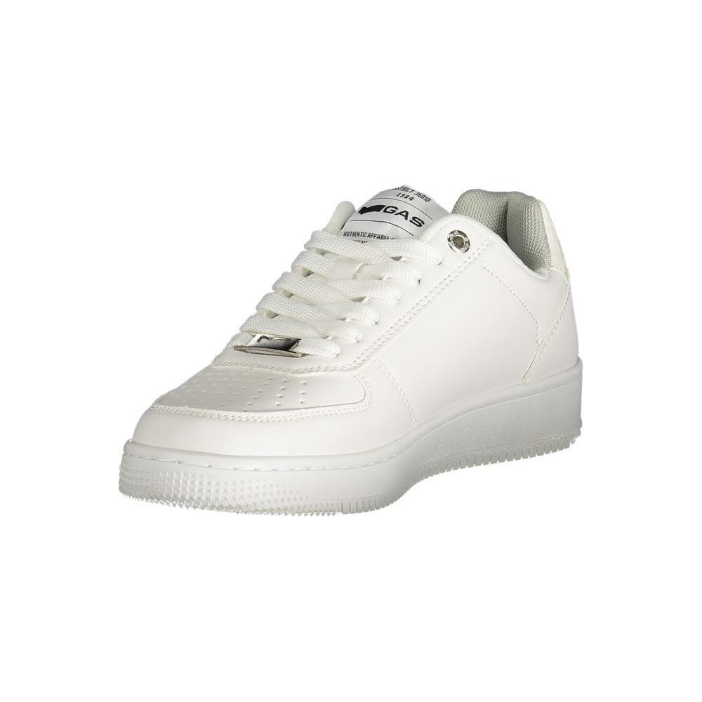 Gas White Polyester Women Sneaker GA-38560-EU41/US11