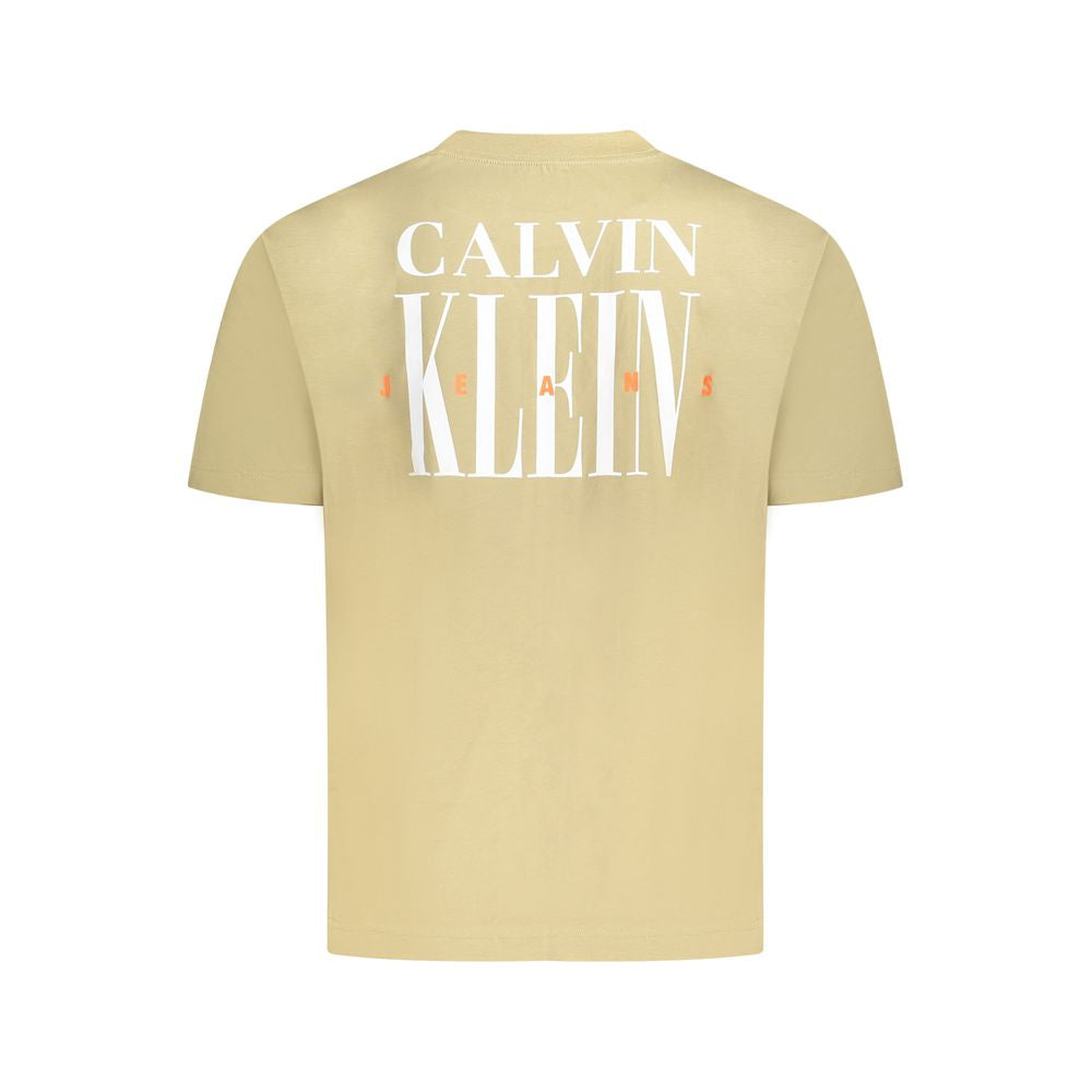 Calvin Klein Green Cotton T-Shirt CA-35636-XL
