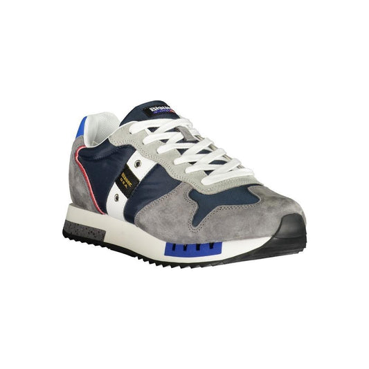 Blauer Brown Leather Men Sneaker BL-35541-EU45/US12