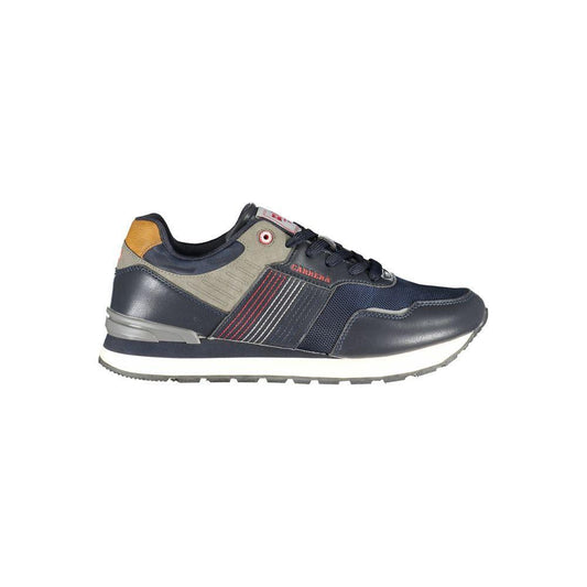 Carrera Sleek Blue Sports Sneakers with Logo Accent CA-25544-EU42/US9