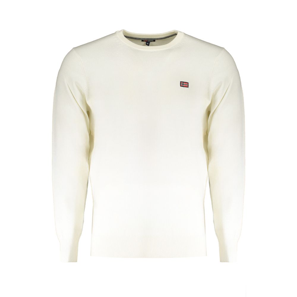 Norway 1963 White Polyester Sweater