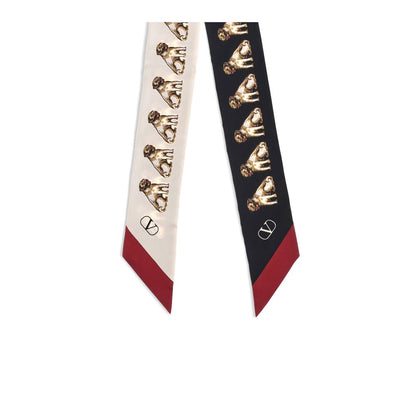 Valentino Garavani Multicolor Silk Scarf