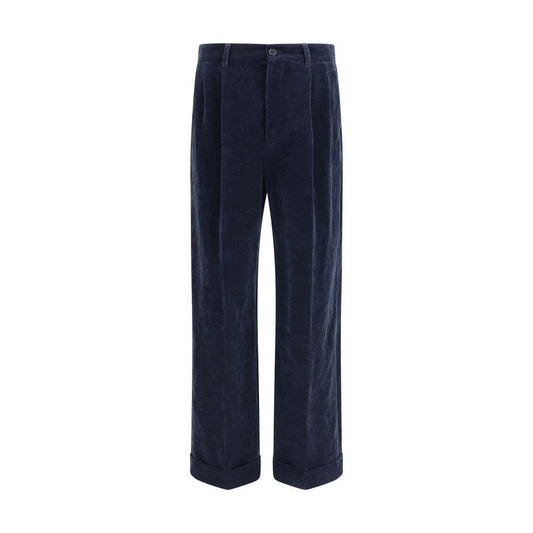 Valentino Velvet Pants VA-7V3RBN15AM2FA8-IT46 | S