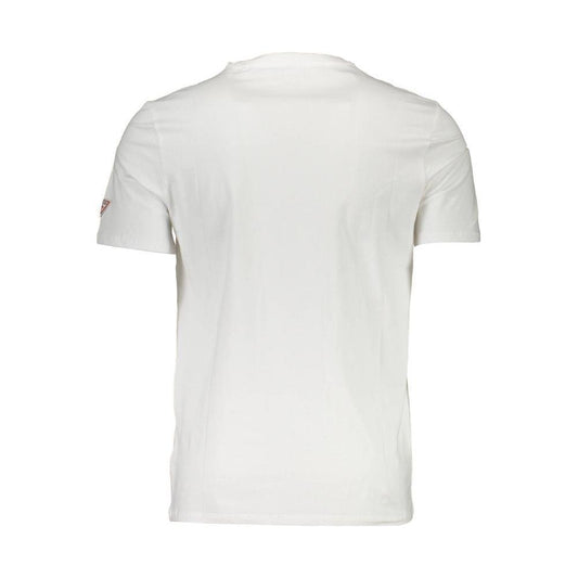 Guess Jeans White Cotton Men T-Shirt GU-4160-XXL