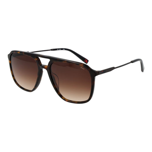 Fila Brown Cellulose Acetate Sunglasses 1728,67345776800,Accessories,Brown,Fila,Glasses and Sunglasses - Accessories,Men,New with tags,Sunglasses - Glasses and Sunglasses - Accessories