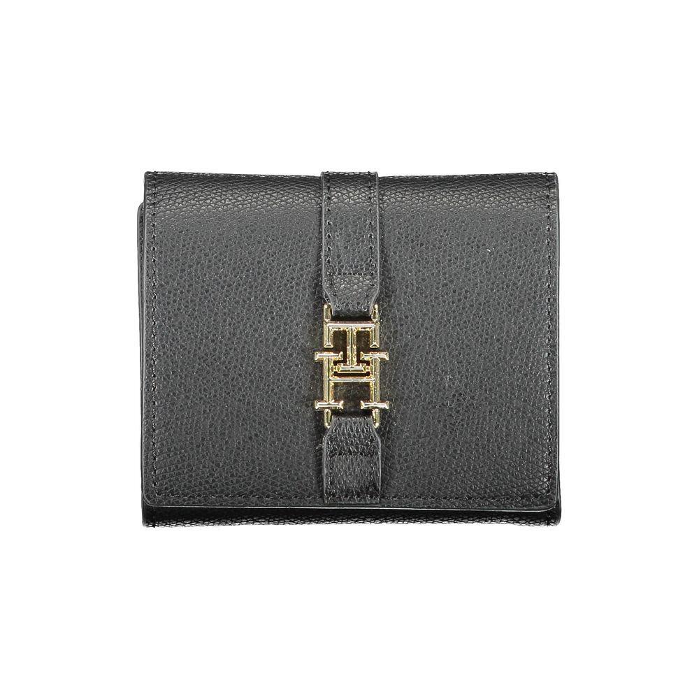 Tommy Hilfiger Black Polyethylene Wallet