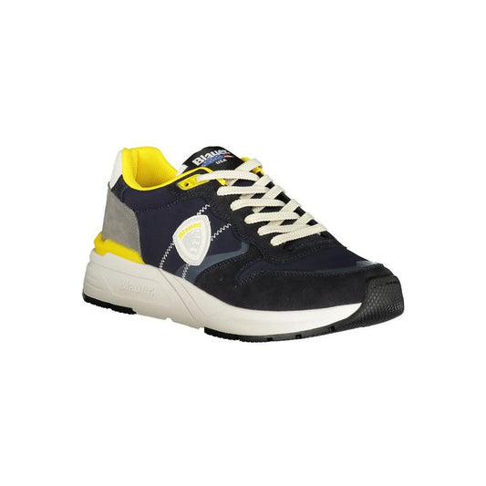 Blauer Blue Polyester Men Sneaker BL-35537-EU40/US7
