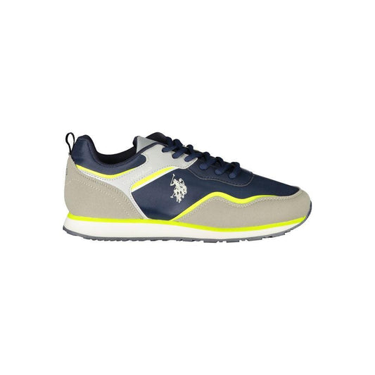 U.S. POLO ASSN. Blue Polyester Sneaker US-23543-EU36/US6