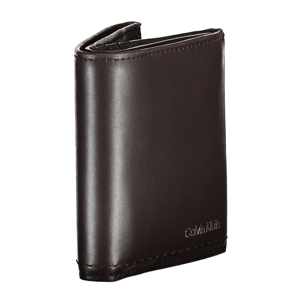 Calvin Klein Brown Leather Wallet