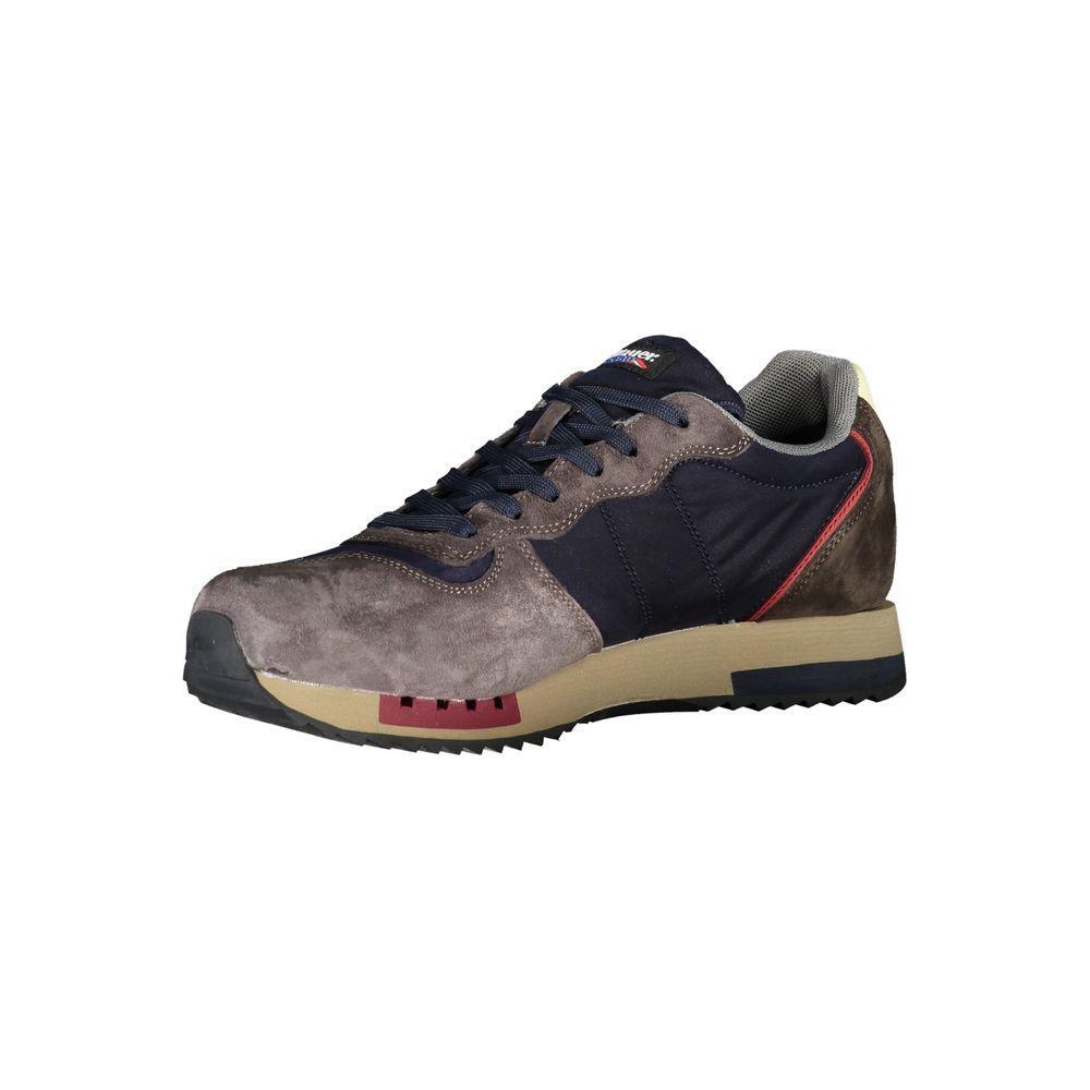 Blauer Sleek Blue Designer Sneakers with Contrast Accents BL-23157-EU45/US12