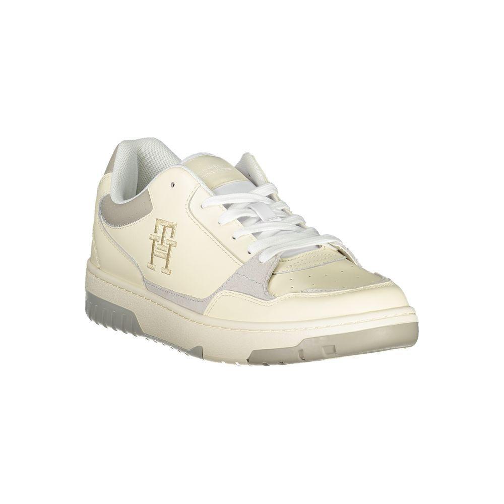 Tommy Hilfiger Beige Sports Sneakers with Unique Embroidery TO-28522-EU40/US7