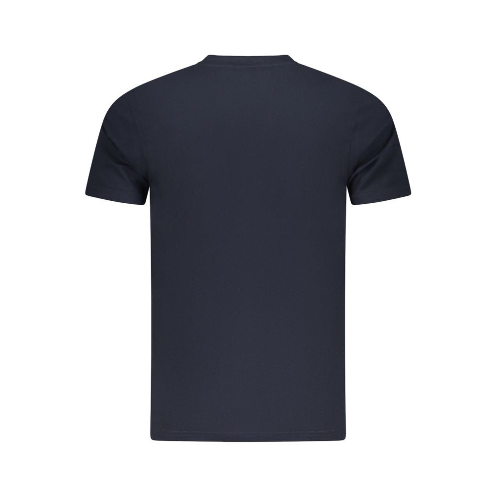 Cavalli Class Blue Cotton Men T-Shirt