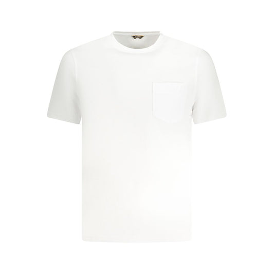 K-WAY White Cotton T-Shirt KW-38375-M