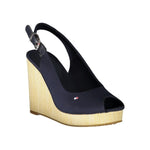 Tommy Hilfiger Blue Cotton Sandal TO-29644-EU40/US10