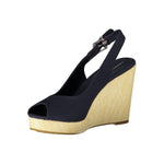 Tommy Hilfiger Blue Cotton Sandal TO-29644-EU40/US10