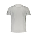La Martina White Cotton Men T-Shirt LA-37718-M