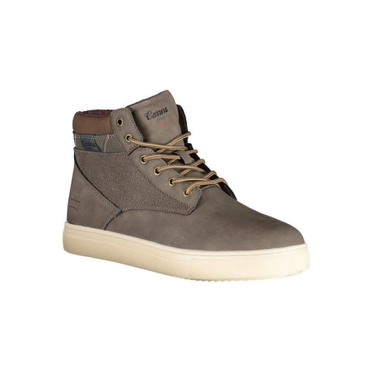 Carrera Chic Brown Lace-up Boots with Contrast Details CA-25548-EU40/US7