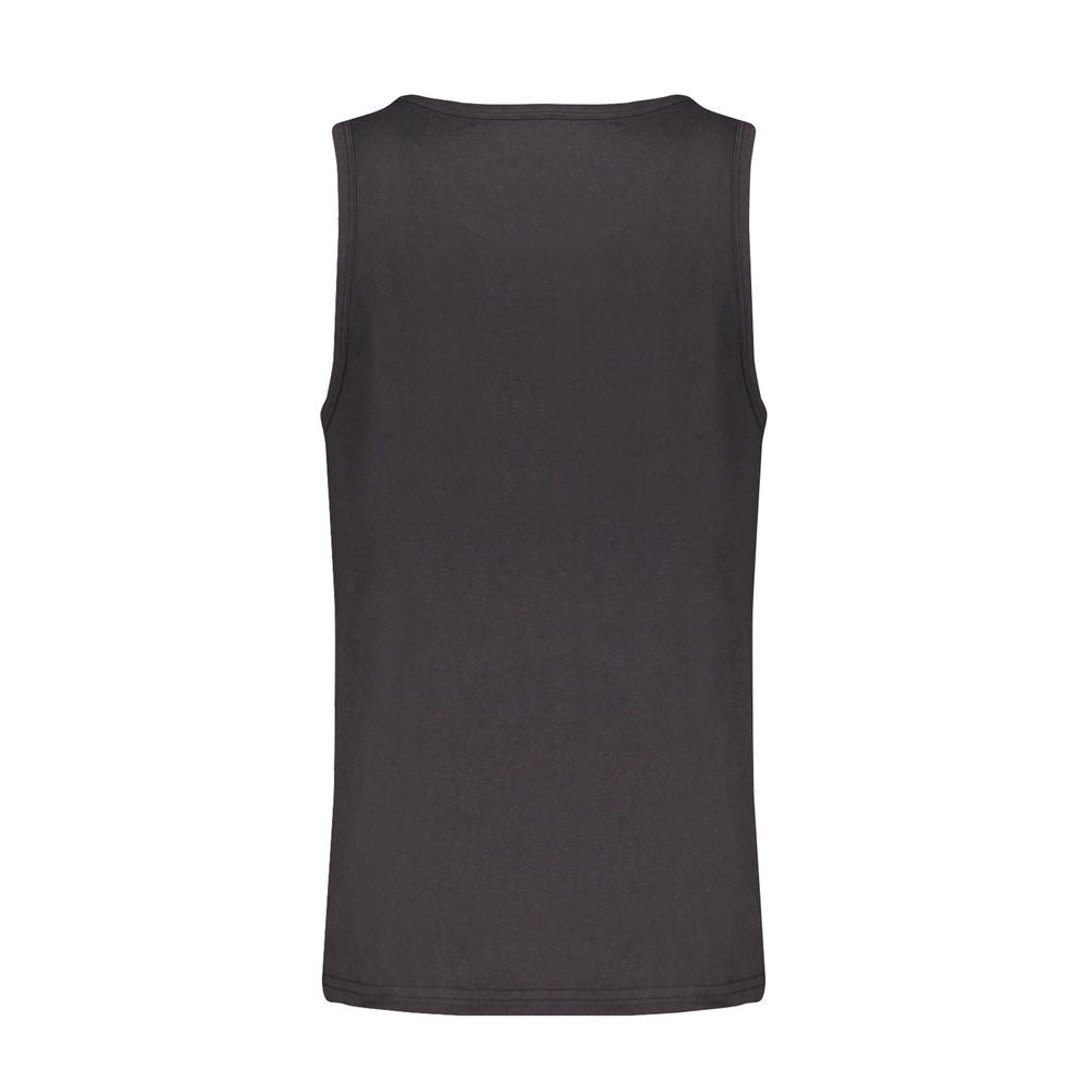 Norway 1963 Black Cotton Tank Top