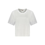 K-WAY White Cotton Women Top KW-34336-L