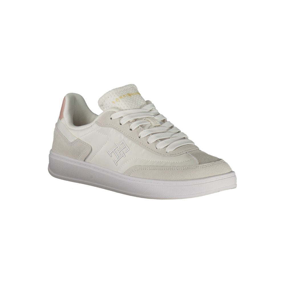 Tommy Hilfiger White Polyethylene Women Sneaker TO-35339-EU36/US6