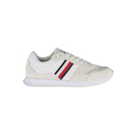 Tommy Hilfiger White Polyester Men Sneaker TO-37169-EU40/US7
