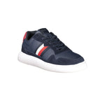 Tommy Hilfiger Blue Leather Men Sneaker TO-36047-EU40/US7
