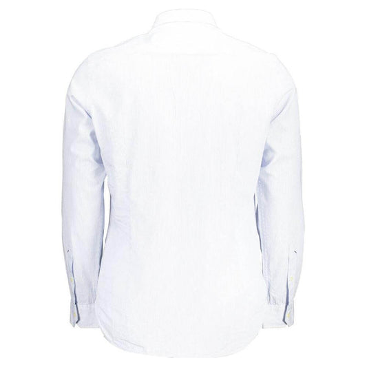 U.S. POLO ASSN. Light Blue Cotton Men Shirt US-16871-XXL