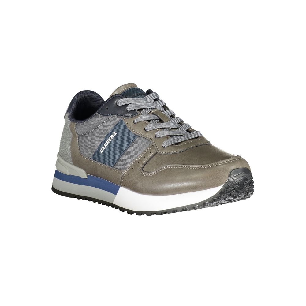Carrera Marrone Poliestere Uomo Sneaker