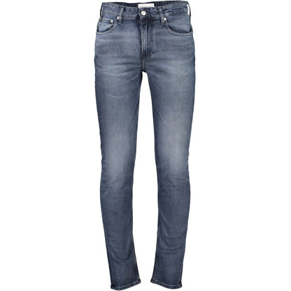 Calvin Klein Blue Cotton Men Jeans