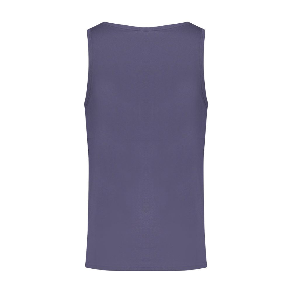 Norway 1963 Blue Cotton Tank Top