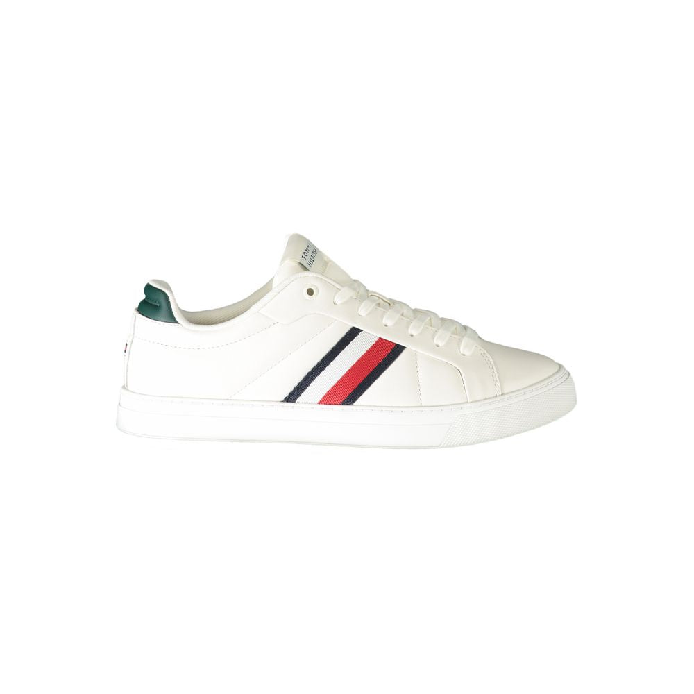 Tommy Hilfiger White Polyester Sneaker