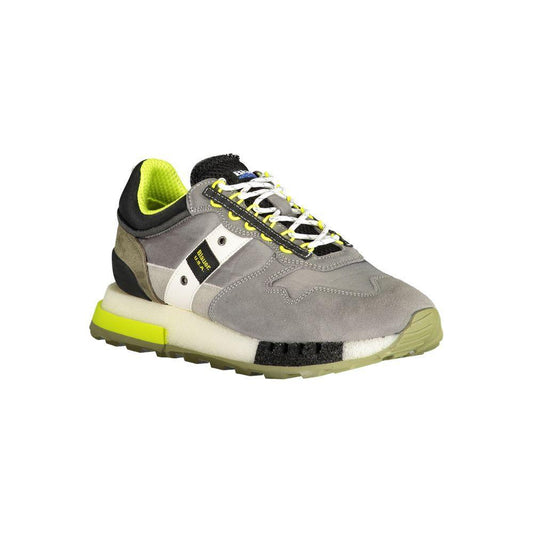 Blauer Gray Polyethylene Men Sneaker BL-33937-EU43/US10