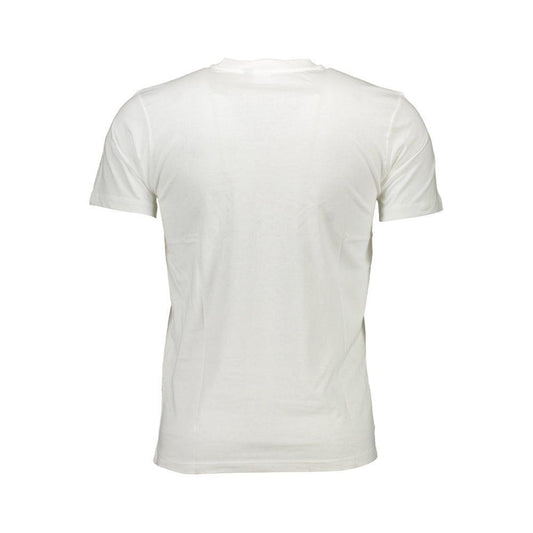 Sergio Tacchini White Cotton Men T-Shirt SE-36895-XL