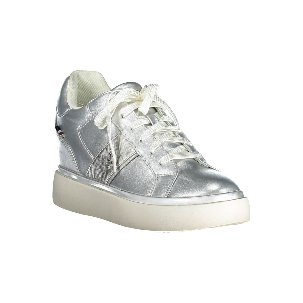 U.S. POLO ASSN. Argento Polyester Womens Sneaker